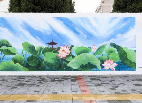 贡山墙绘施工材料制作工艺说明