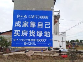 贡山墙体广告位置选择重要性