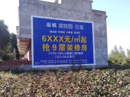 贡山墙体广告的好处