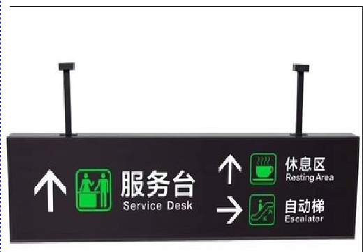 贡山吊牌灯箱制作流程。
