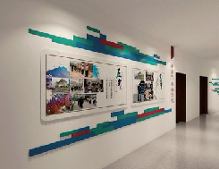 贡山企业文化墙用什么材料好？