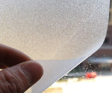 贡山玻璃门外面粘广告用什么材料好？